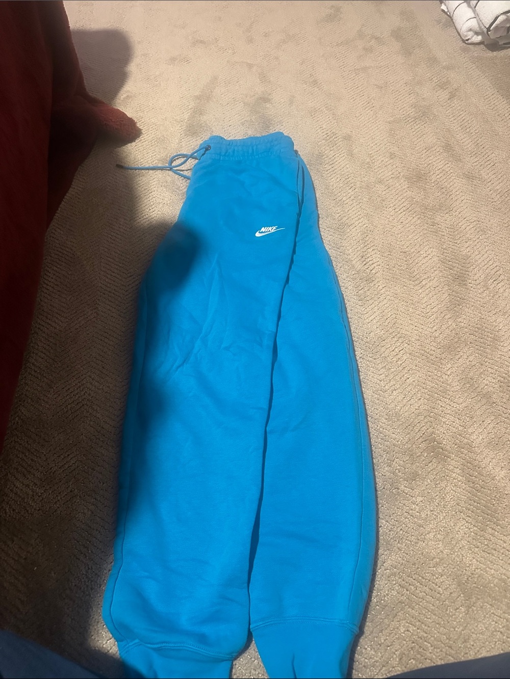 Nike Bright Blue Kids Fleece Joggers